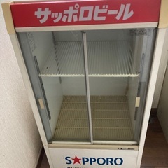 サッポロビール　冷蔵ケース