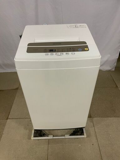 アイリスオーヤマ 5.0㎏ IAW-T502EN チャイルドロック ステンレス槽 槽洗浄・乾燥コース2019年製　洗濯機 IAW-T502EN