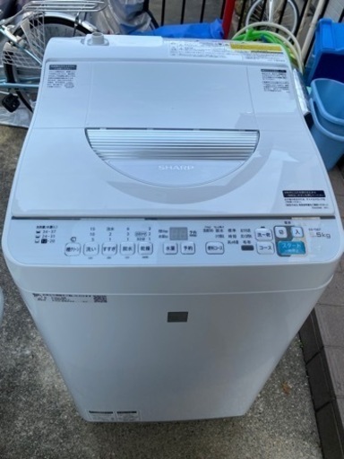 お薦め品‼️分解洗浄済み‼️シャープ洗濯乾燥機5.5/3.5kg 2020年