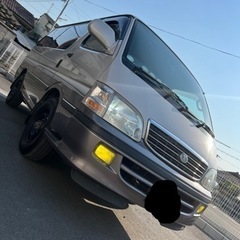 ❗️100系ハイエース❗️ディーゼルターボ❗️珍トリプルサンルー...