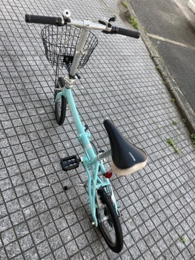 【ルノー】折りたたみ自転車　美品❗️6段変速付　アルミフレームで軽さ抜群❗️若林自転車　唐崎SALE❗️