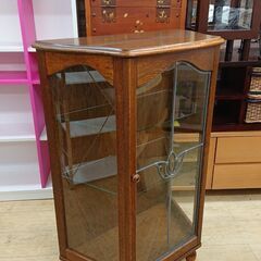 三越家具 Brugge ブルージュ□キャビネット□キュリオ□飾り棚□ショー