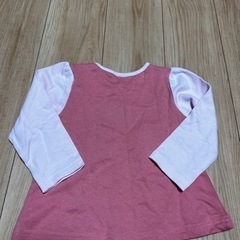 子供服　女の子　トレーナー　ワンピース　95㎝の画像