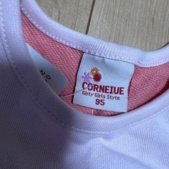 子供服　女の子　トレーナー　ワンピース　95㎝の画像