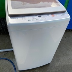 お薦め品‼️分解洗浄済み‼️ 超静音‼️ AQUAインバータ搭載洗濯機7kg 2018年