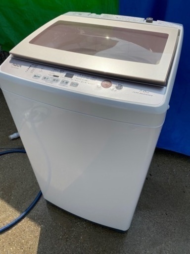 お薦め品‼️分解洗浄済み‼️ 超静音‼️ AQUAインバータ搭載洗濯機7kg 2018年