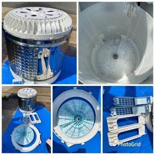 お薦め品‼️分解洗浄済み‼️ 超静音‼️ AQUAインバータ搭載洗濯機7kg 2018年