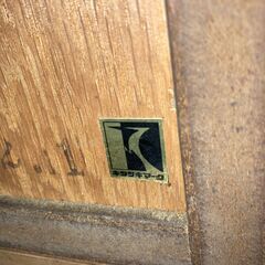 飛騨高山キツツキマーク　大容量　食器棚　飾り棚の画像