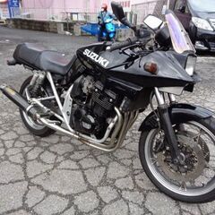 NO.4238　ＧＳＸ４００Ｓカタナ　ＷＲ’Ｓカーボン集合マフラ...