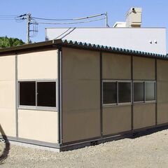 ★中古プレハブの８坪(１６帖)を激安の１，５８０，０００円！シャ...