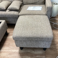 新品 大川のメーカー 株式会社サンコウ 3Pカウチソファ アリアナ 収納オットマン付きの画像