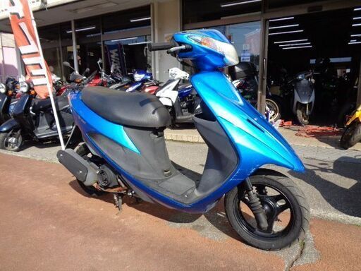 NO.4246　アドレスＶ５０　４サイクルエンジン　ＦＩ車　メタリックブルー　☆彡