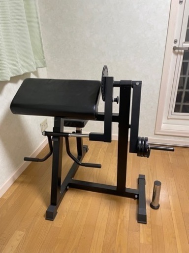 【プリチャーカールマシン】筋トレ　ダンベル  ベンチプレス　アームカール　バーベル