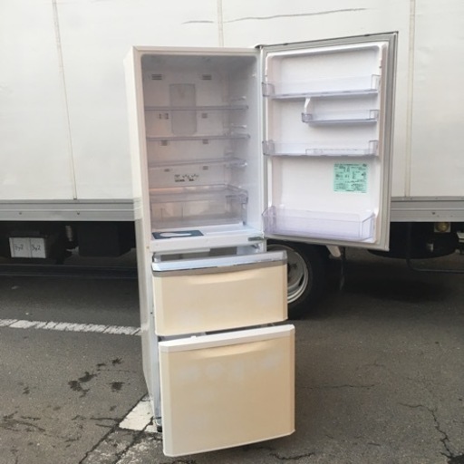 S334三菱電機 MITSUBISHI ELECTRIC MR-C37W [冷蔵庫（370L・右開き）