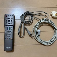 【お譲りします】シャープ液晶テレビ 4/27までの画像