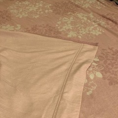 ピンクの夏用タオルケットの画像