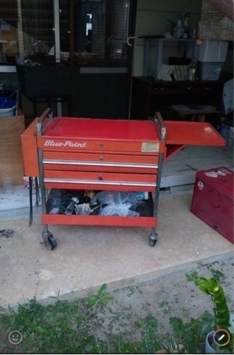 ブルーポイント製　工具入れ　カート