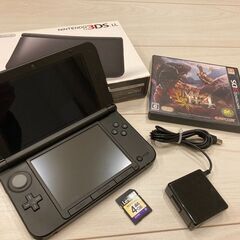 ニンテンドー3DS LL ブラック / モンスターハンター4 /...