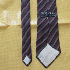 【中古美品】ブランドネクタイ 09 NINA RICCI(1)の画像