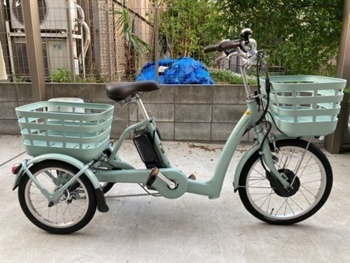 電動アシスト三輪自転車