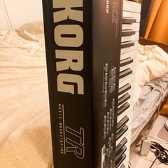 KORG TR61 スタンド　サスティーンペダル付の画像