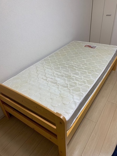 【お譲りする方決定しました(T_T)】シングルベッドです！
