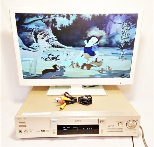 極美品 ソニー DVP-S707D DVDプレーヤー 新品AVケーブル付 動作品