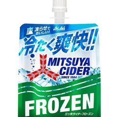 アサヒ 三ツ矢サイダー フローズンパウチ　1箱(6個入)