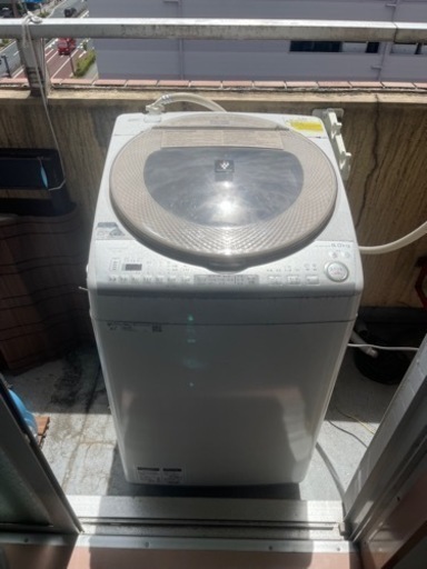 SHARP 乾燥付洗濯機　ESTX8B