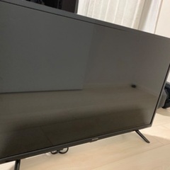 IRISオーヤマ　32型液晶テレビとハードディスク