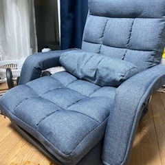 東京家具　肘付きオットマン座椅子　Mollet(モレット)