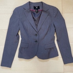 ジャケット　グレー　H&M