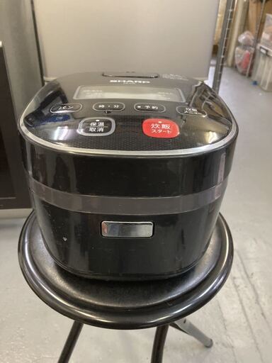 SHARP シャープ 炊飯器 炊飯ジャー KS-C5L マイコン 3合 2018年 マイコン炊飯器