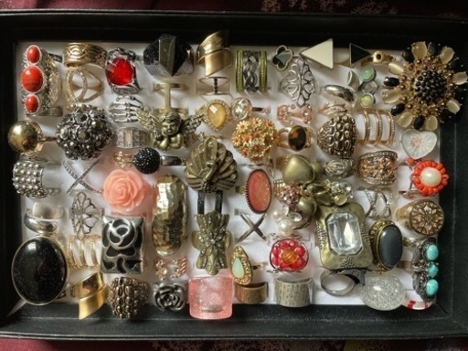 昭和レトロ 指輪  ファッションリング アクセサリー