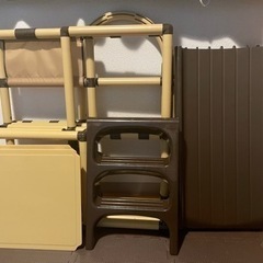 【お値下げしました！】ジャングルジムすべり台（折りたたみ可能）の画像