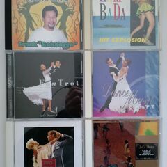 社交ダンスミュージック CD ６枚セット