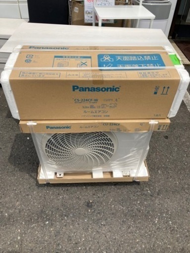 ◼️ 未使用品 Panasonic パナソニック エアコン ルームエアコン CS-224CF 2014年製？ 長期保管品 ◎