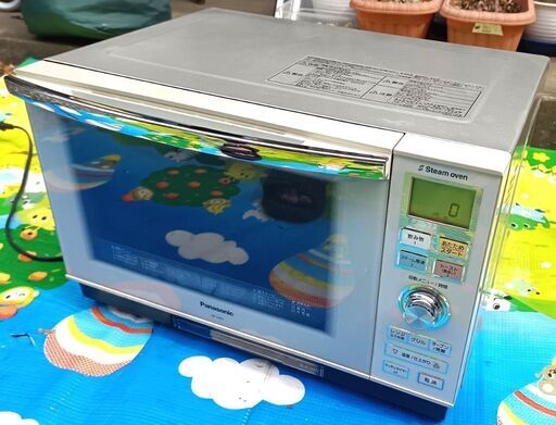 ★高機能‼配達可‼★【Panasonic】パナソニック スチーム オープンレンジ　NE-S263(WS)