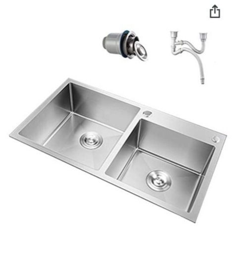二層シンク　新品　amazonにて購入