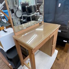 鏡台　No.1499　ドレッサー　椅子付き　〖リサイクルショップどりーむ鹿大前店〗の画像