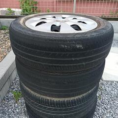 AQUA純正鉄チン　15インチ5J＋39 ４穴　PCD100