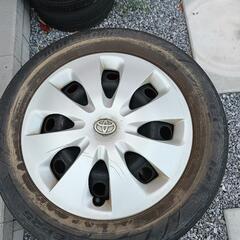 AQUA純正鉄チン　15インチ5J＋39 ４穴　PCD100の画像