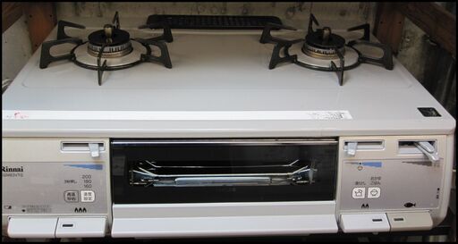 キャッシュレス決済可！ 16500円 パロマ ガスコンロ 水無両面焼き 2018年製 都市ガス