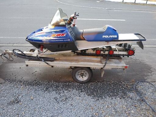 商談中【ネット決済】スノーモービル　2002ポラリスRMK550改　トレーラー付き上川郡のその他