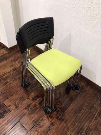 【値交渉可】オフィスチェア 椅子 イス 4脚