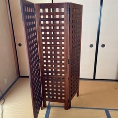 バリ風ついたて