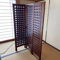 バリ風ついたての画像