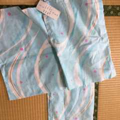 ❣️【浴衣単品】カワイイ系 ブルー キラキラ系 来訪早い順♡の画像