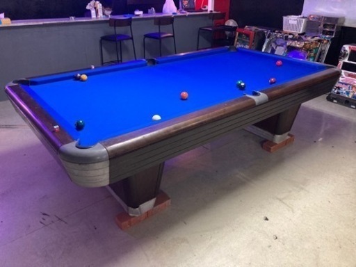 売り切れましたアメリカ製 ヴィンテージ レトロ ビリヤード 中古 組立て 配達 1台限り テーブル ゲーム ダーツ パチンコ パチスロ