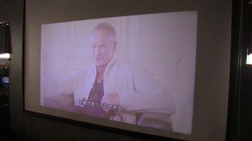 フルHHDホームプロジェクター　1080HD　207万ピクセル　使用少ないです。